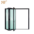 wood and aluminum folding doors